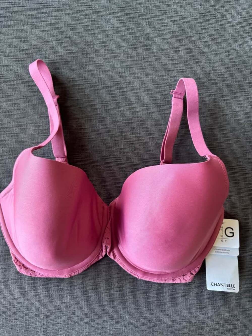 NWT Chantelle EasyFeel Full Coverage Underwire Bra Pink - US 32G